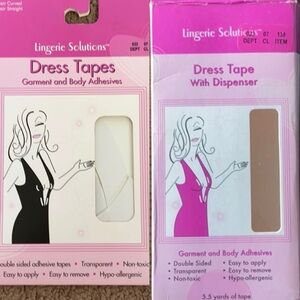 👗👗👗 2 types of Dress tape